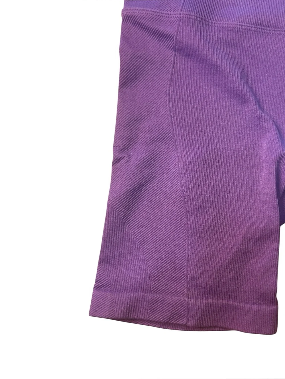 All in Motion Women’s M Purple Seamless High Rise Biker Shorts Yoga Workout